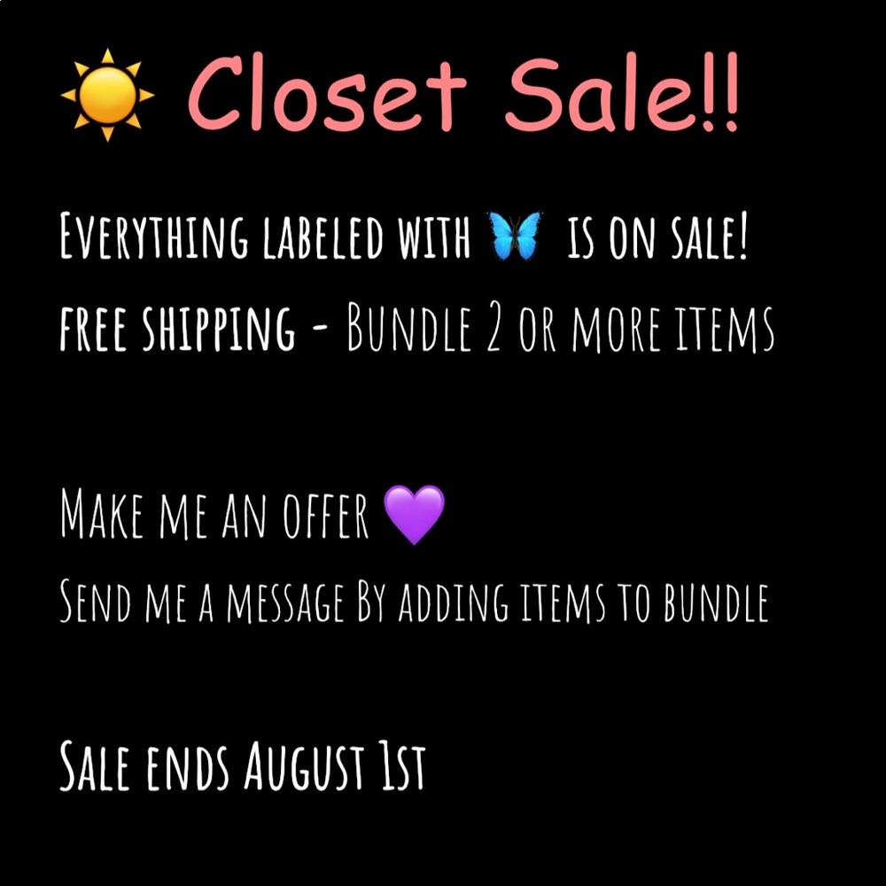 ☀️☀️ CLOSET SALE - Picture 2 of 2